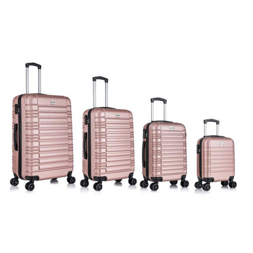 Picture of LUGGAGE ROSE GOLD 4 PIECE SET